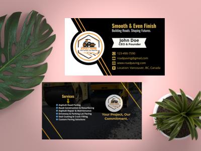 Creative business card design by Top Digital Marketer Julikha