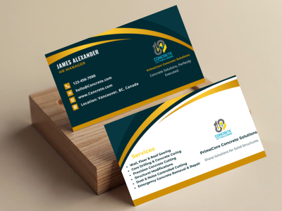 Modern business card design by Top Digital Marketer Julikha