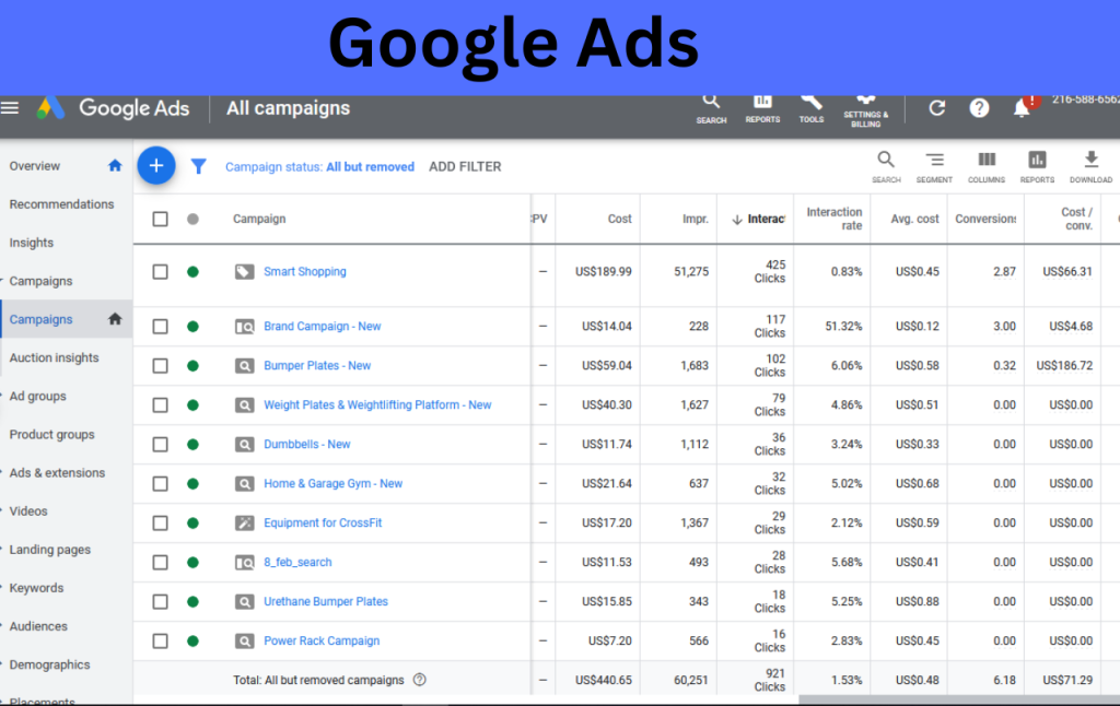 Google Ads campaign setup by Top Digital Marketer Julikha