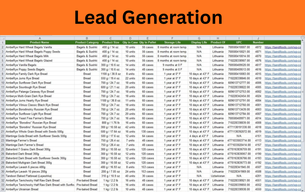 Lead generation results by Top Digital Marketer Julikha