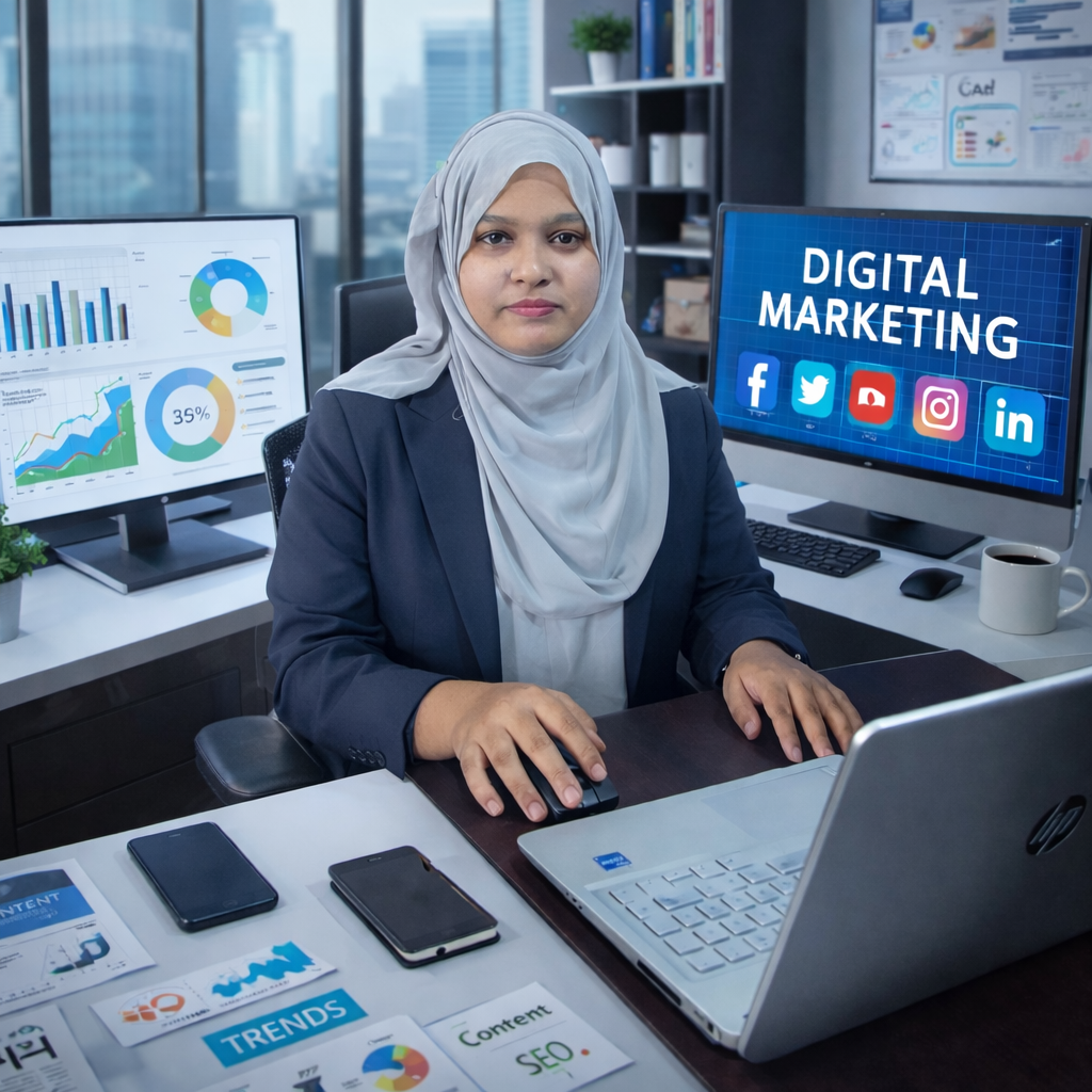 digital marketing expert Julikha, SEO expert Bangladesh, online marketing specialist, digital marketing services,