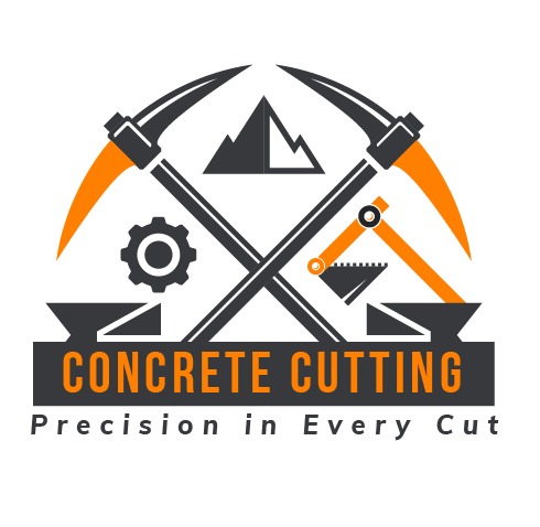 Cutting concrete and coring logo design by Top Digital Marketer Julikha